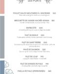 Menu El CIELO LOUNGE Rabat June 2023 022215